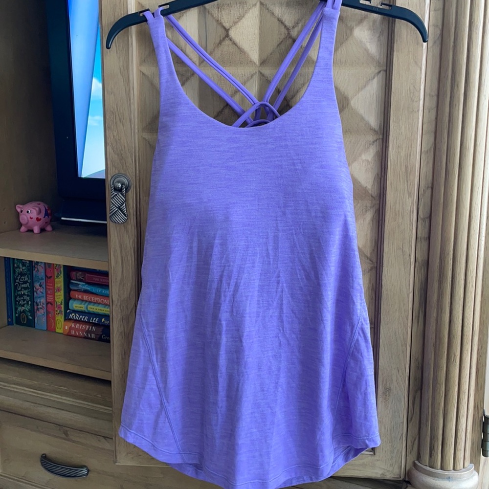 EUC Open-Back Exposed Bra Lulu Tank